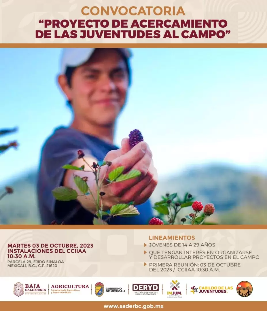 Proyecto de Acercamiento de las Juventudes al Campo