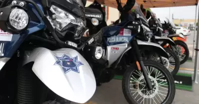 Entrega de nuevas motocicletas a la Secretara de Seguridad Ciudadana