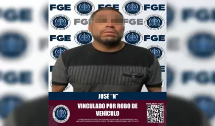 Detenido por robo de vehculo