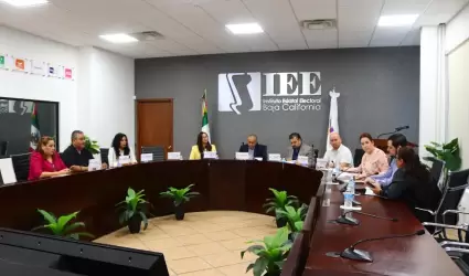 Define junta general ejecutiva del IEEBC plan integral y calendario electoral pa