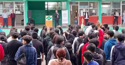 Se capacitan estudiantes de CONALEP Ensenada en materia de justicia penal