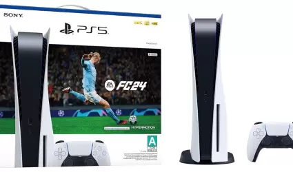 PS5 con EA Sports FC 24.