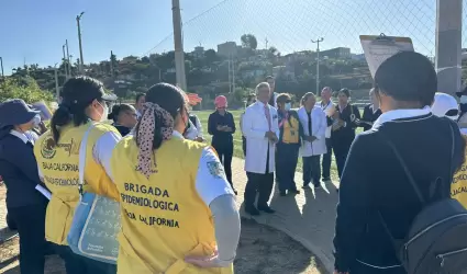 Campa�a preventiva contra la Rickettsiosis en Colonia San Rafael