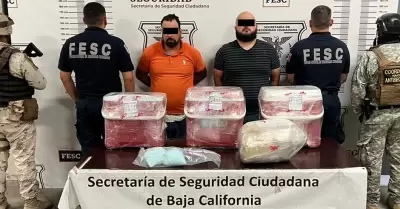 Aseguran a dos personas y un inmueble con ms de 69 kilos de fentanilo