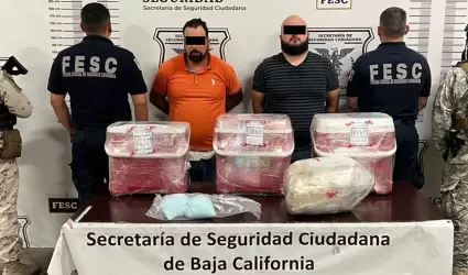 Aseguran a dos personas y un inmueble con ms de 69 kilos de fentanilo