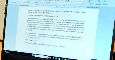 Facilita SAT BC acceso al cumplimiento del impuesto sobre remuneraciones al trab