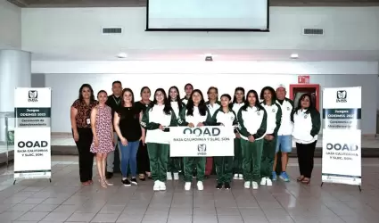 Equipo representativo de Baja California para los ODEIMSS 2023