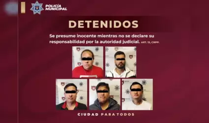 Detenidos