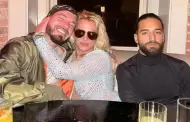 Britney Spears, J Balvin y Maluma, juntos en fotografa