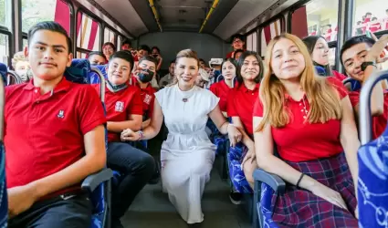 Llega transporte gratuito para estudiantes a Tecate, Rosarito y San Felipe: Mari