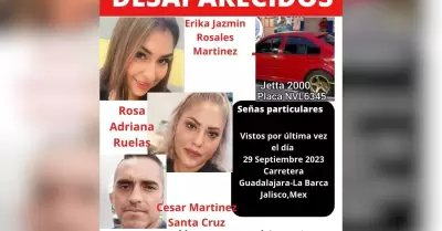 Desaparecidos en Jalisco