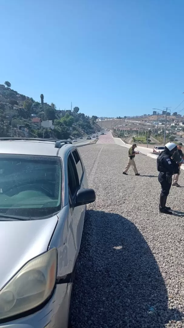 Conductor salva su vida al utilizar la rampa de frenado del Libramiento Rosas Magalln