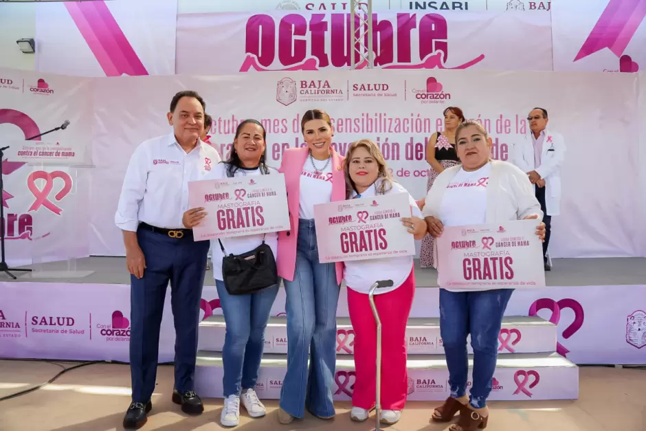 Amplan "Ruta Rosa" de mastografas gratuitas para mujeres de BC