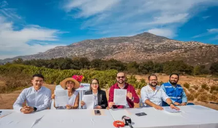 Signa CESPTE convenio para la compra-venta de agua residual a rancho la puerta