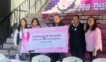 Campaa de donacin de mamografas "Inspirando tu Salud"