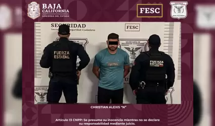 Detenido por homicidio