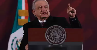 Andrs Manuel Lpez Obrador en Palacio Nacional.