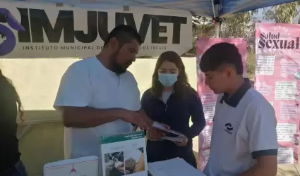 Orientan a estudiantes de CONALEP plantel Tecate sobre educaci�n sexual y vida r