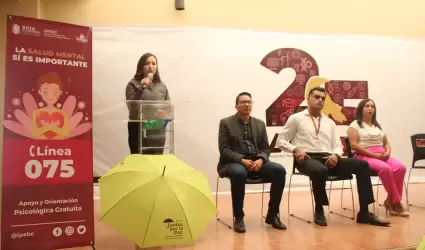 Feria preventiva de salud mental en Tijuana