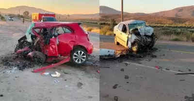 Fallecen 4 personas en accidente automovilstico en Ensenada