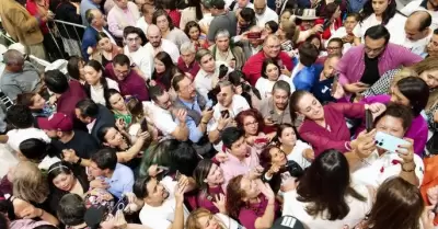 Claudia Sheinbaum defiende la 4T