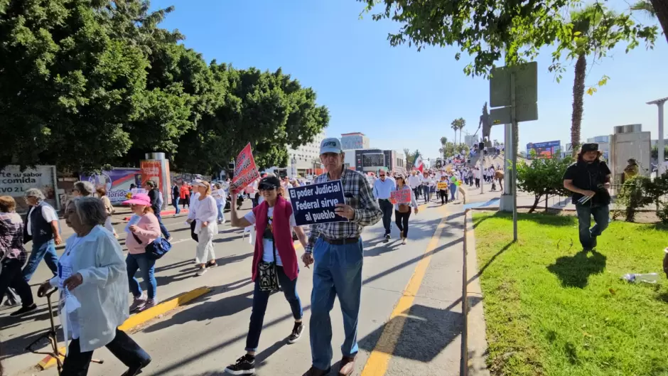 Manifestacion de PJF