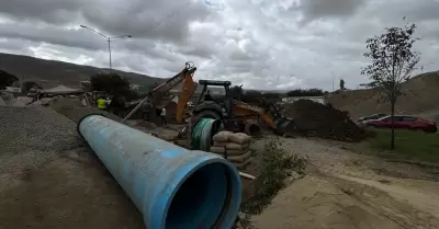 Corte de agua en Tijuana por fuga en el acueducto Florido-Popotla