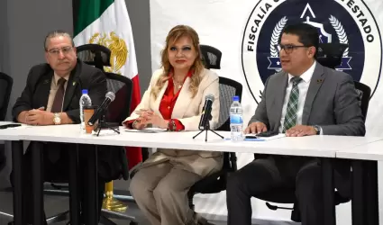 Reitera fiscal Andrade trabajo coordinado y constante con los profesionales del 