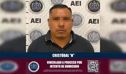 Sujeto sealado de intento de homicidio