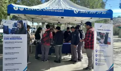 Reciben estudiantes de Conalep Plantel Tecate orientaci�n vocacional