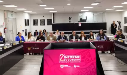 Segundo informe ante el cabildo