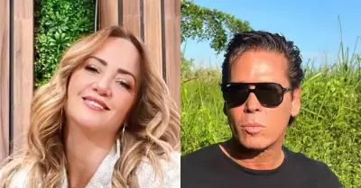 Andrea Legarreta y Roberto Palazuelos.