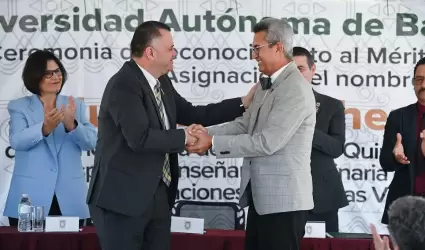 La UABC reconoce el compromiso del doctor Eduardo S�nchez L�pez con la formaci�n