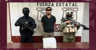 Detenido con metanfetamina