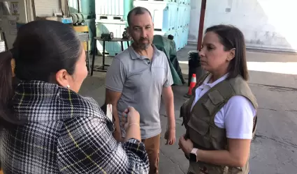 Recorrido de inspeccin por empresas de El Sauzal