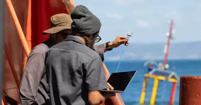 Monitorean condiciones oce�nicas en Isla Todos Santos y los datos son p�blicos
