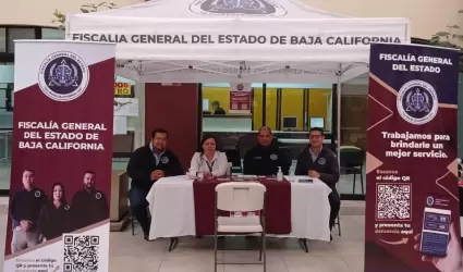 Instalan mdulo de atencin ciudadana de la Fiscala en el Palacio Municipal de 