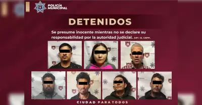 Detenidos en operativos