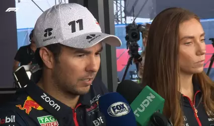 Checo Prez queda fuera del GP de Mxico en la primera vuelta