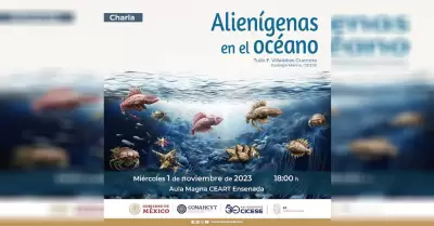 Invita el CICESE a la charla "Alien�genas en el oc�ano"
