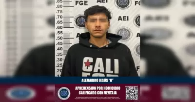 Sujeto detenido