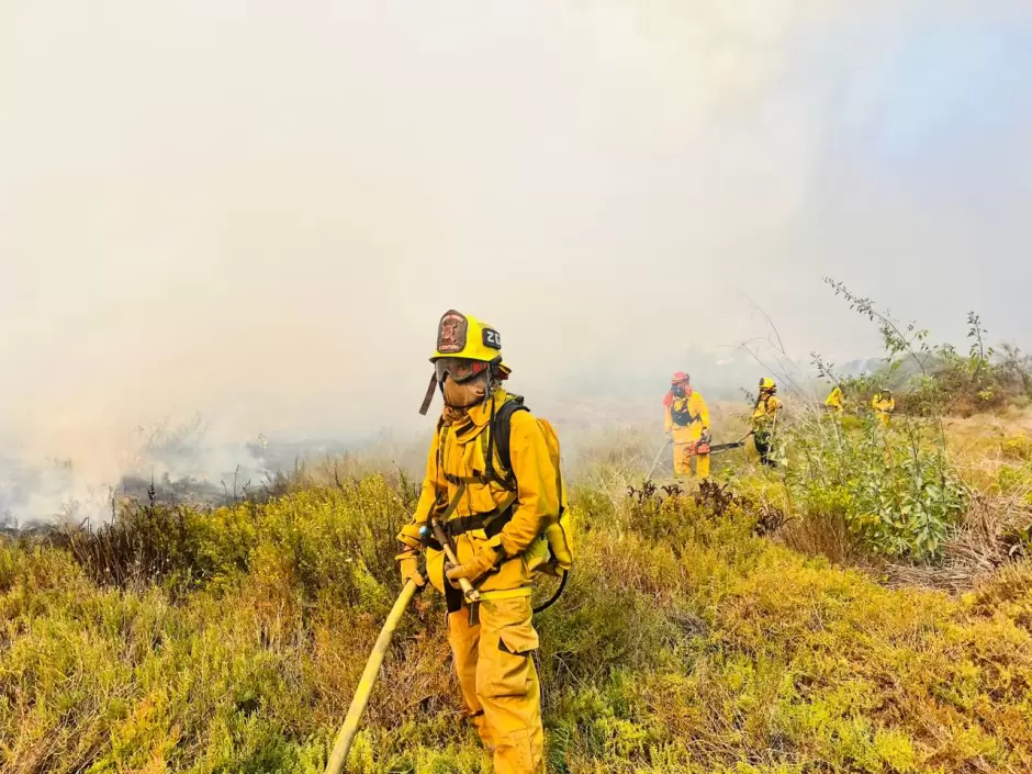 Incendio en Santa Anita