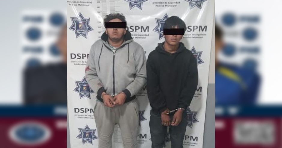 DSPM asegura a 2 por tentativa de robo con violencia a persona y daño ...