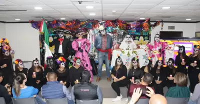 Concurso de catrinas y altar de muertos