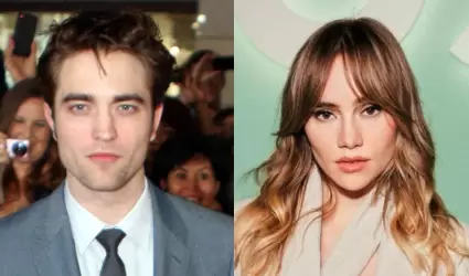 Robert Pattinson y Suki Waterhouse.