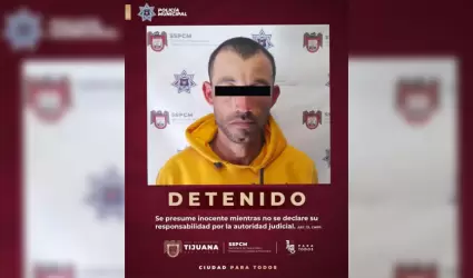 Detenido con marihuana