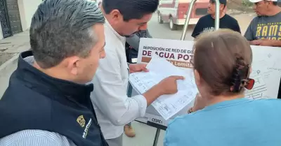 Beneficia Bono Verde con obras a colonia Lomitas: