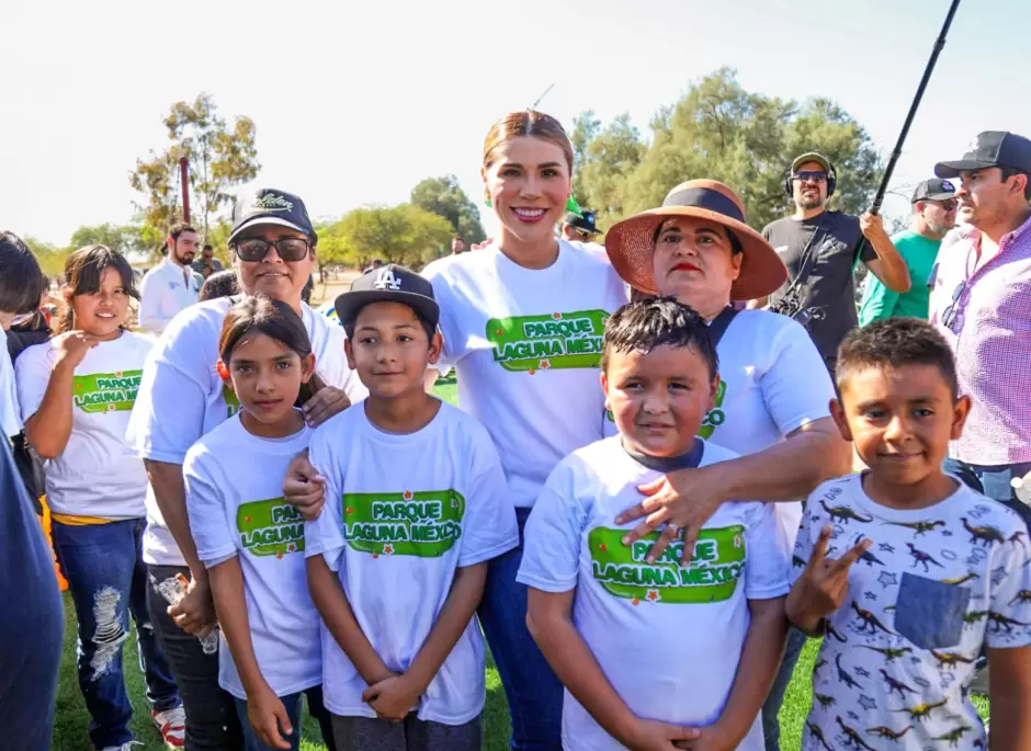 Presenta Marina del Pilar primera etapa del parque Laguna Mxico en Mexicali