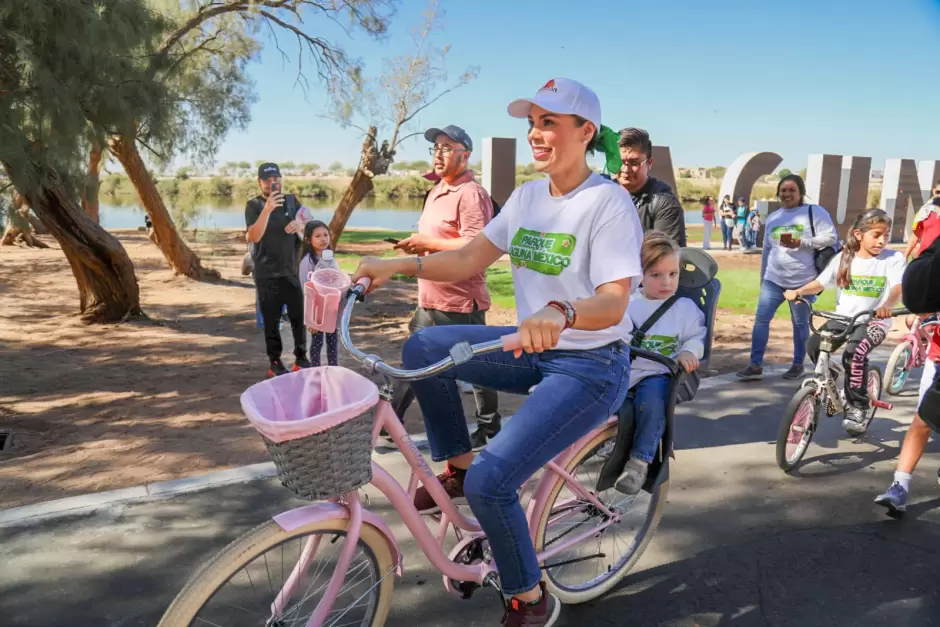 Presenta Marina del Pilar primera etapa del parque Laguna Mxico en Mexicali