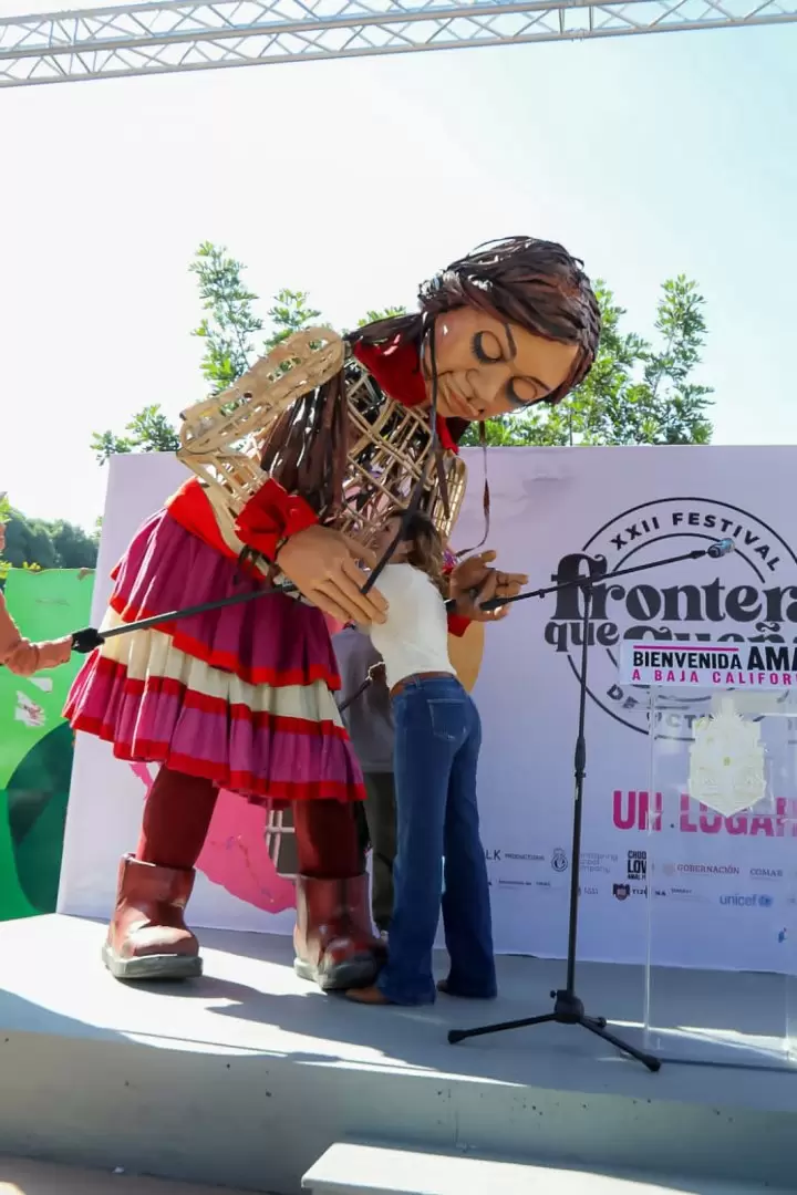 Da Marina del Pilar bienvenida a Amal y rinde honor a la niez migrante